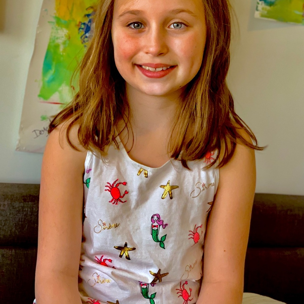 Darling Crewcuts mermaid tank!